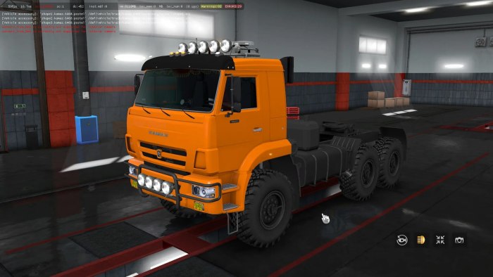 КАМАЗ 65221 бортовой