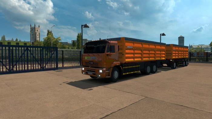 Euro Truck Simulator 2 КАМАЗ