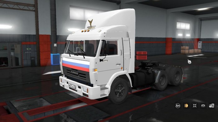 КАМАЗ 54115 дальнобойщики