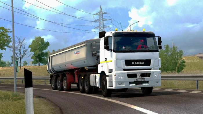 Euro Truck Simulator 2 КАМАЗ 5490
