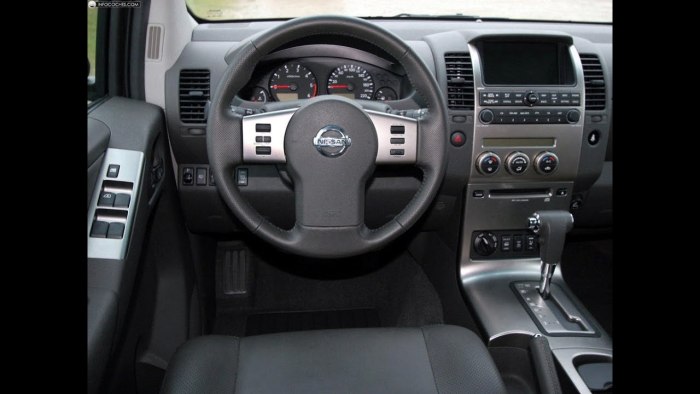 Nissan Navara d40 салон