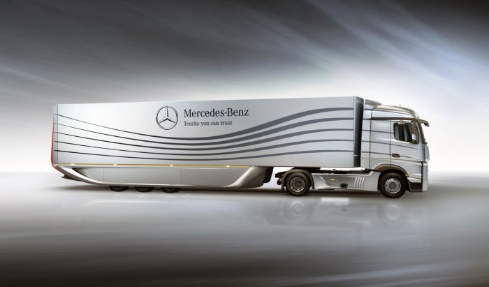 Mercedes Benz грузовик Design