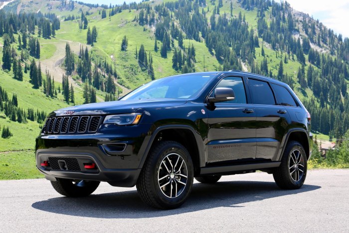 Jeep Grand Cherokee Trailhawk черный
