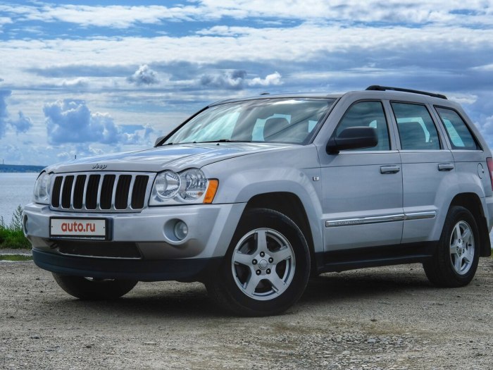 Grand Cherokee серебристый
