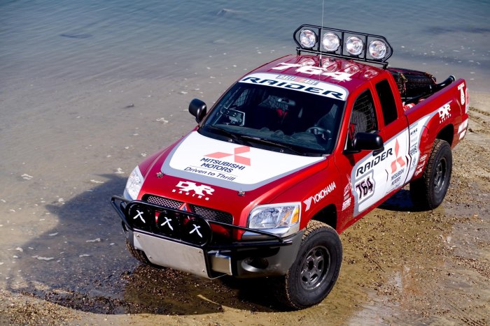 Mitsubishi l200 ралли