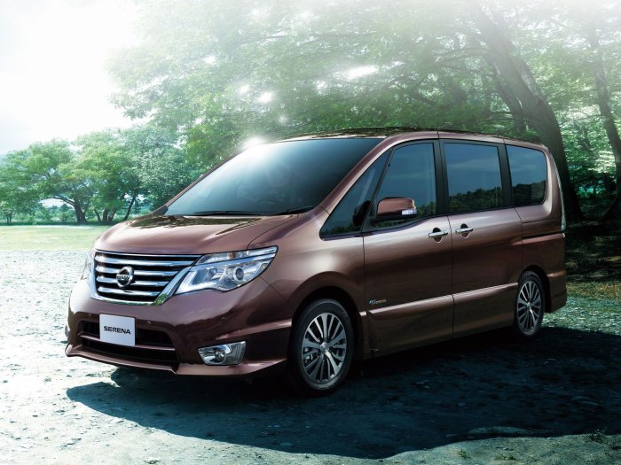 Nissan минивэн Serena