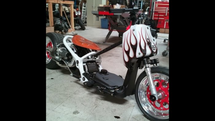Honda Ruckus Custom