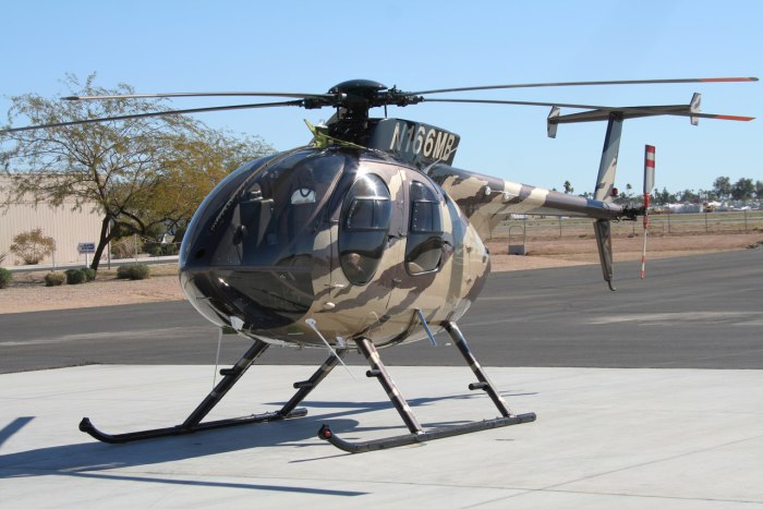 Вертолет разведки md500