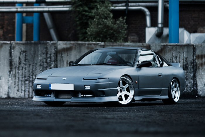240sx Nissan Violet stance