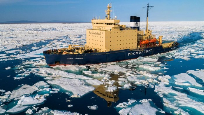Северный морской путь ледокол Арктика