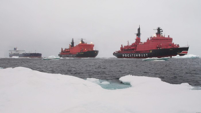 Северный морской путь корабли ледоколы