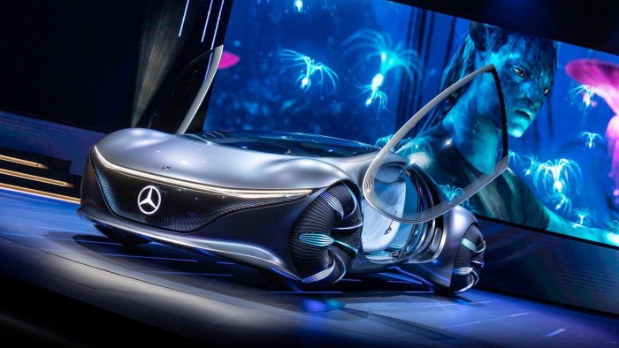 Мерседес Benz Vision AVTR