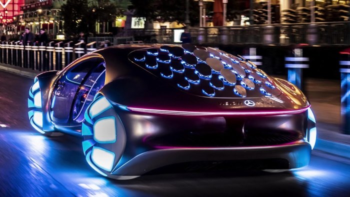 Мерседес ВИЗИОН AVTR 2020