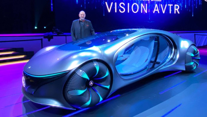Мерседес Benz Vision AVTR