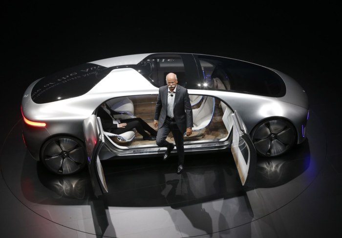Mercedes Benz электрокар Mercedes-Benz Vision