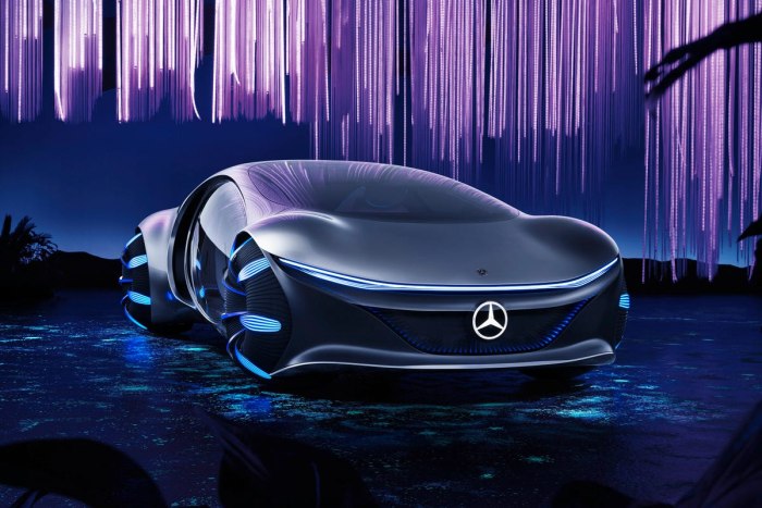Электрокар Мерседес Benz Vision