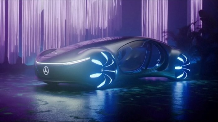 Электрокар Мерседес Benz Vision
