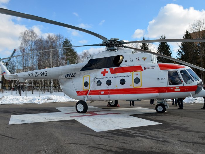 Вертолет ми-8 санавиация
