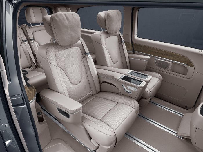 Mercedes Benz v class 2022 салон