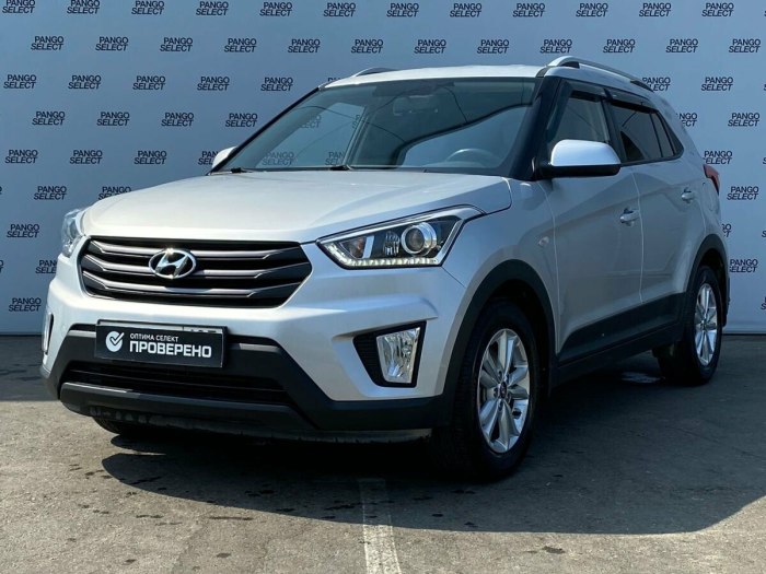 Хендай Крета 2017 белый