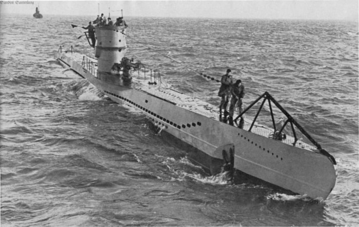 Немецкая подводная лодка u307