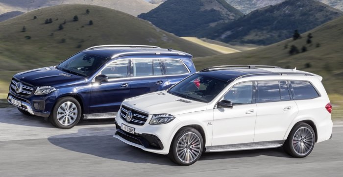 Мерседес GLS AMG 2015