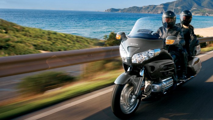 Honda gl1800 Goldwing путешествия