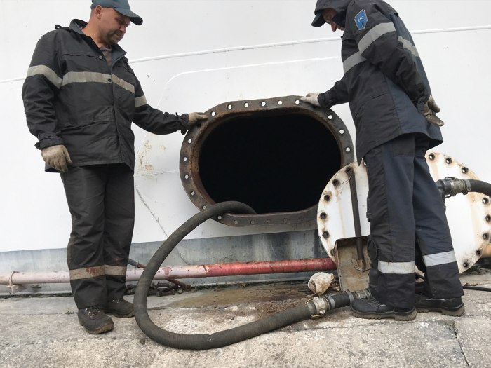 Зачистка РВС от нефтешлама
