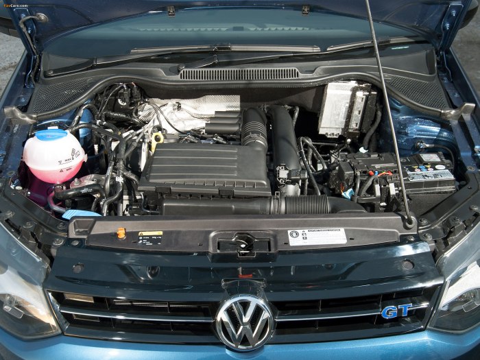 VW Polo под капотом