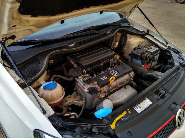 VW Polo под капотом
