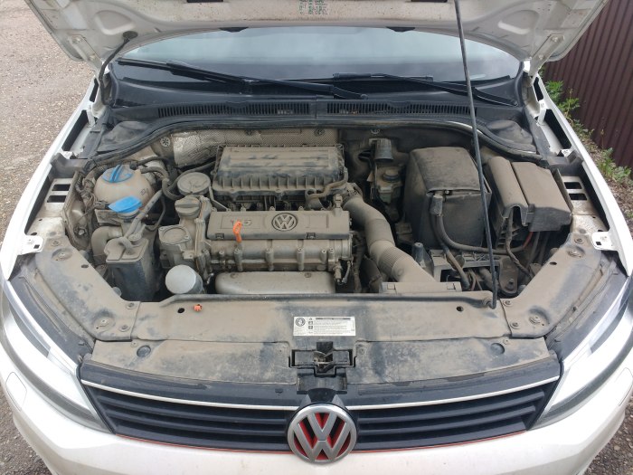 Volkswagen Jetta под капотом