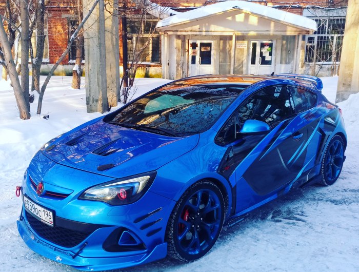 Opel Astra j GTC OPC