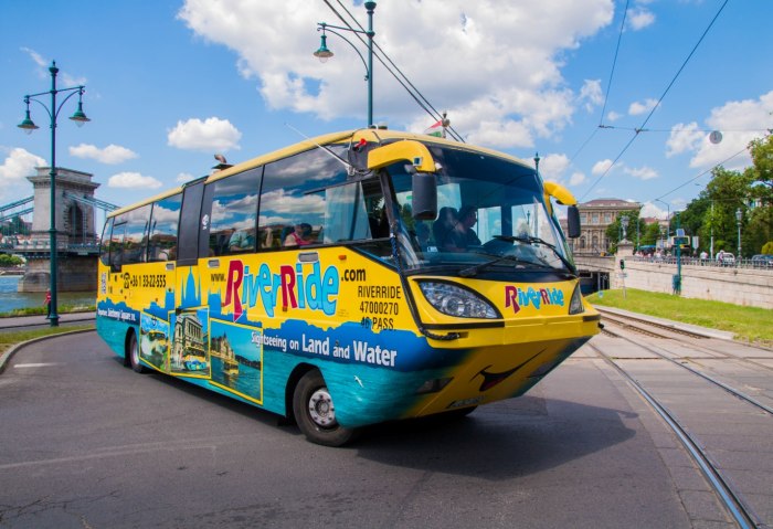 Водный автобус в Будапеште