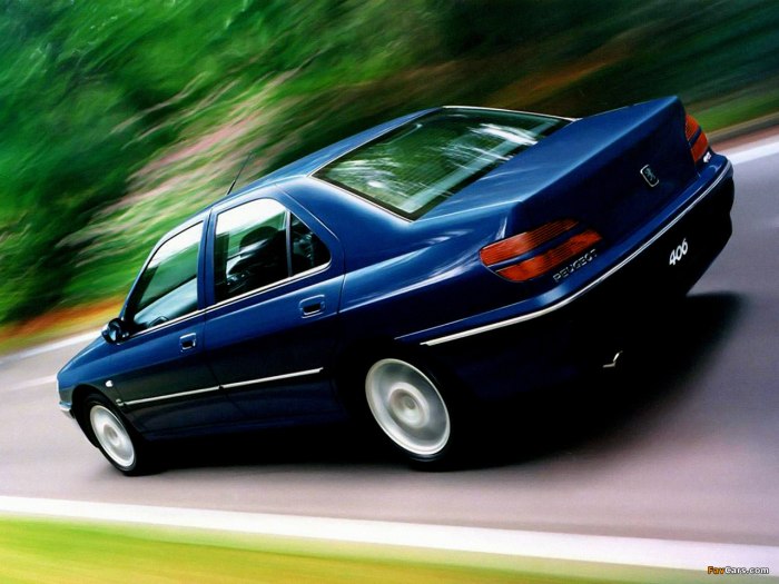 Peugeot 406 Рестайлинг