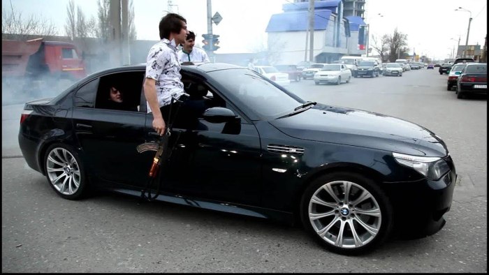 BMW m5 бандит Абу