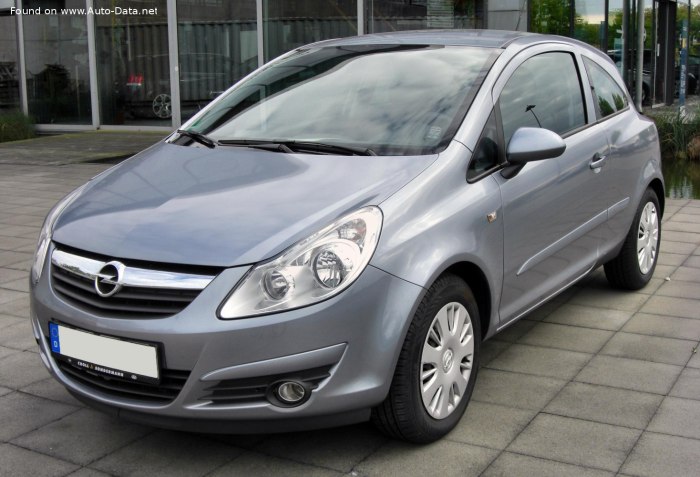 Opel Corsa d 2006 2010