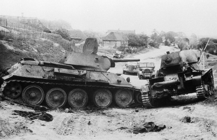 Т-34 В бою ВОВ