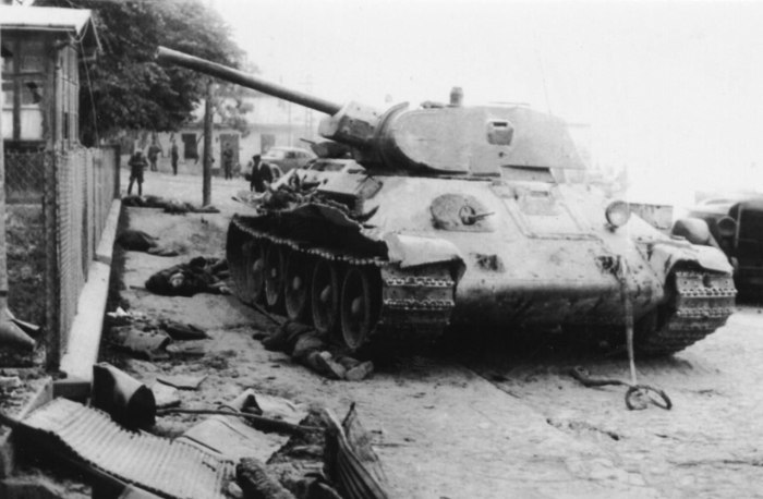 Подбитые танки т-34 лето 1941