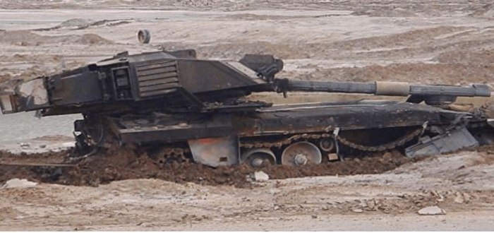 Уничтоженные Challenger 2