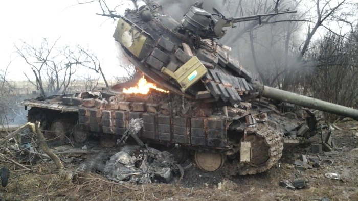 Т 64 БВ на Донбассе