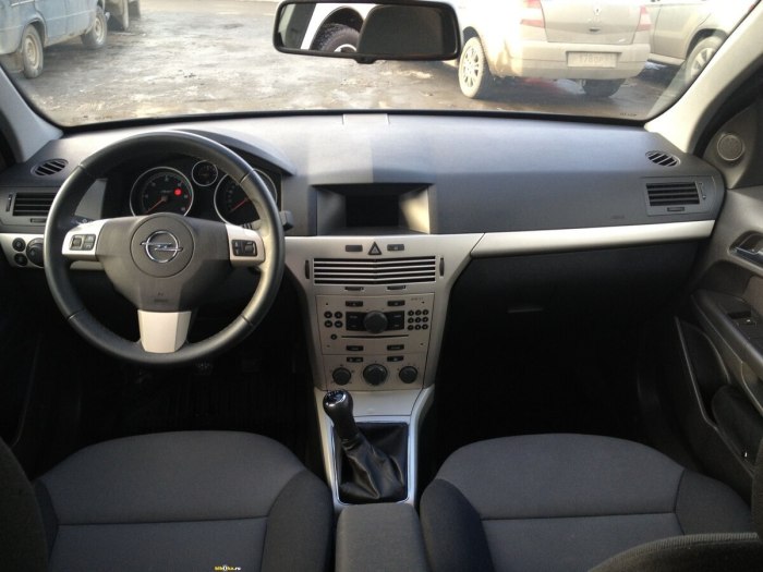 Astra h 2008 салон