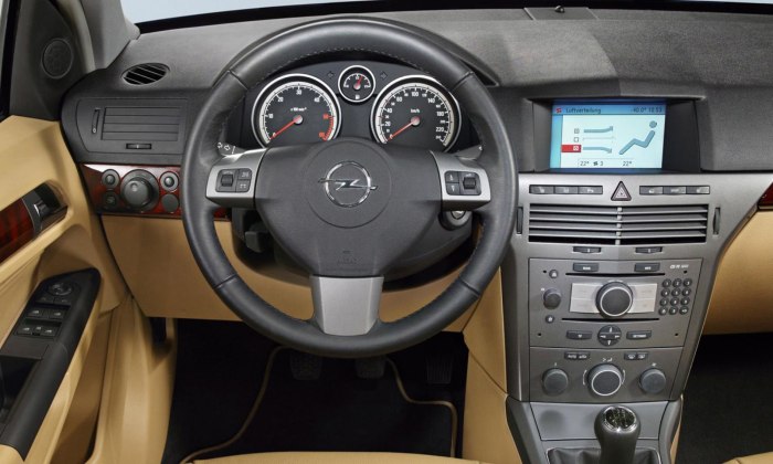 Opel Astra 2008 салон