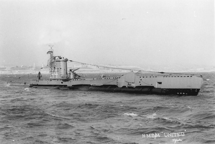 HMS подводная лодка Тип u