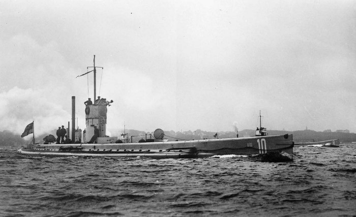 Немецкая подводная лодка u-9 первой мировой войны