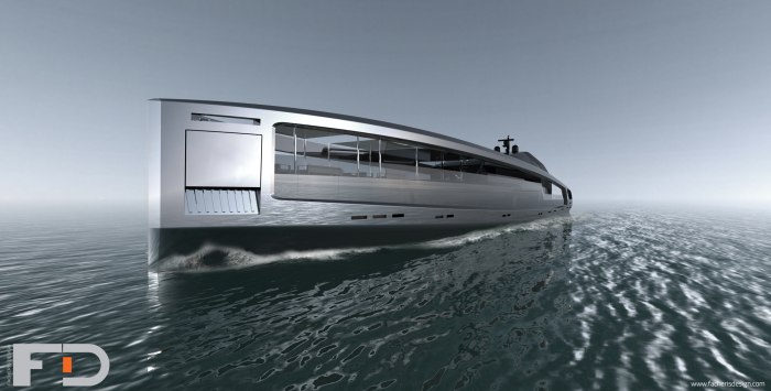 Концепт яхты Hybrid 2021 Motor Yacht Concept от голландцев