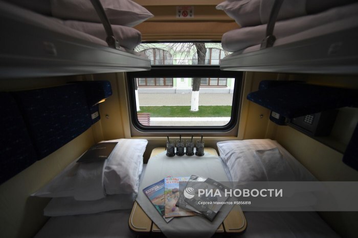 Вагоны габарита РИЦ 3 местное купе