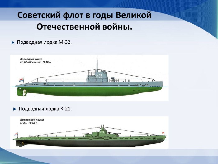 Лодки второй мировой СССР