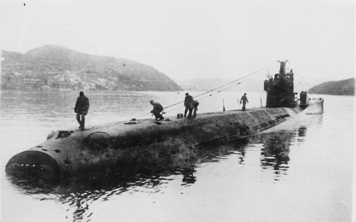 Подводная лодка ВОВ 1941-1945