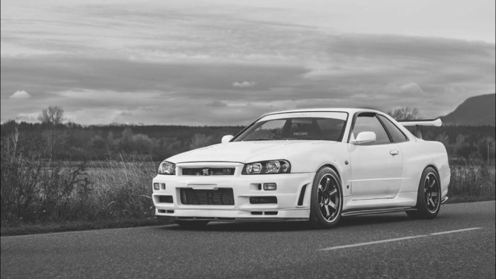 Nissan Skyline GTR r34 4k