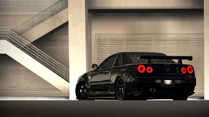 Nissan Skyline GTR r34 4k